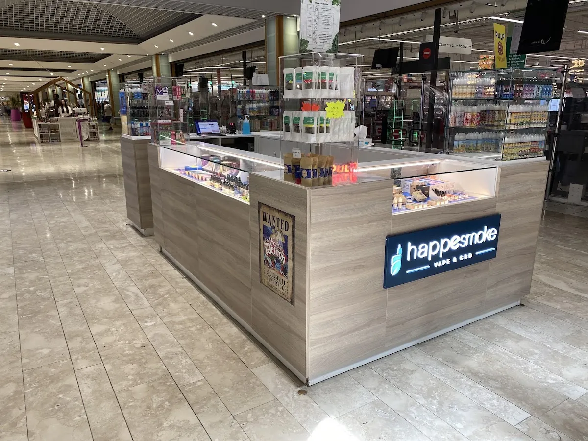 Vitrine du magasin HappeSmoke Marseille - Saint-Loup